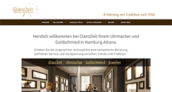 Desktop Screenshot of glanzzeit.de
